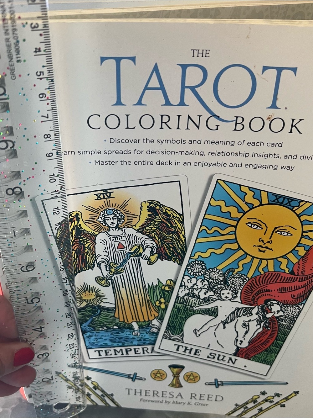 The Tarot Coloring Book by Theresa Reed - Picture 5 of 5